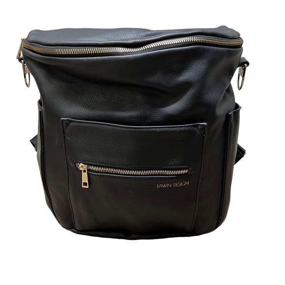 Fawn Design Bags Black Fawn Design Baby Bag Poshmark